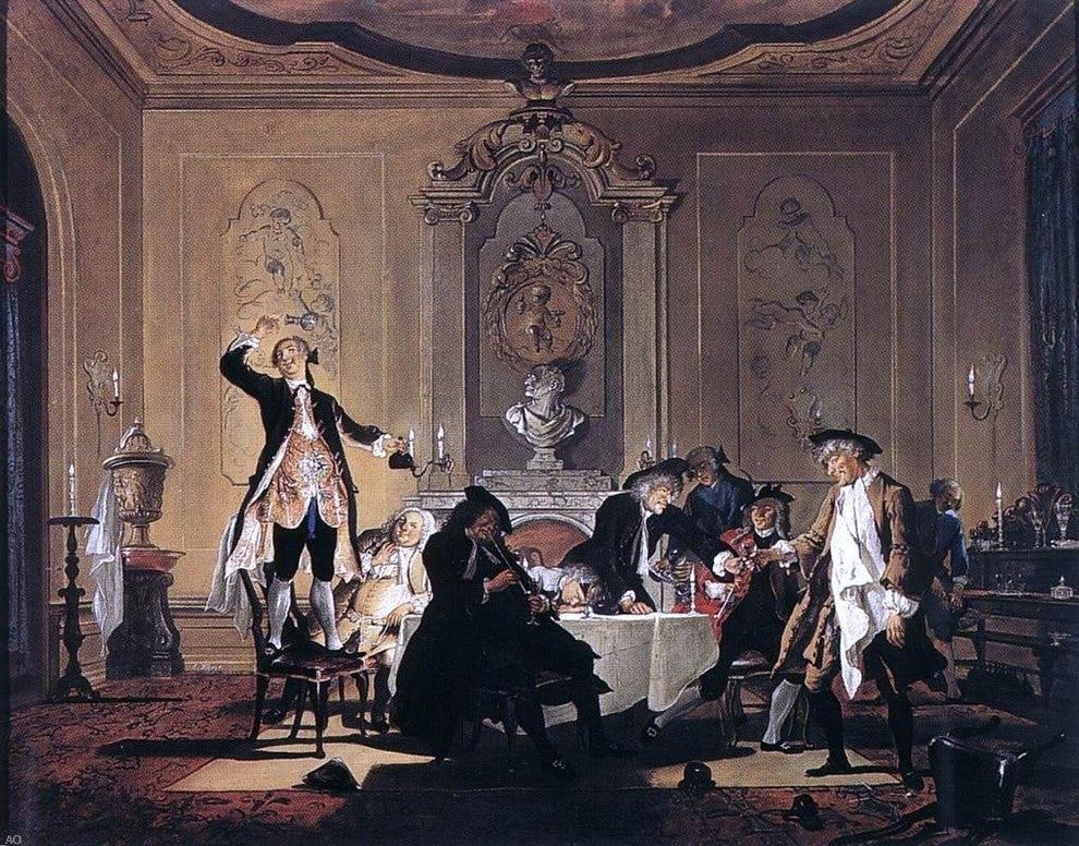 Cornelis Troost Rumor erat in Casa Wrapped Canvas