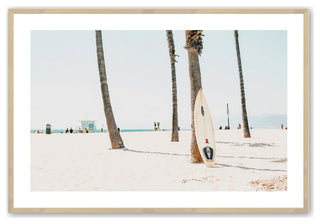 Raw Maple 16" x 20" On the Shore Framed Print