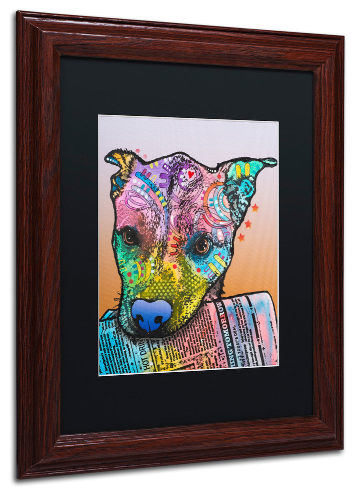 Dean Russo 'Bentley Custom 002' Matted Framed Art, Wood Frame, Black Mat, 11x14