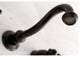 Kingston Brass KS3125PX 2-Handle Wall Mount Bathroom Faucet, Oil Rubbed Bronze