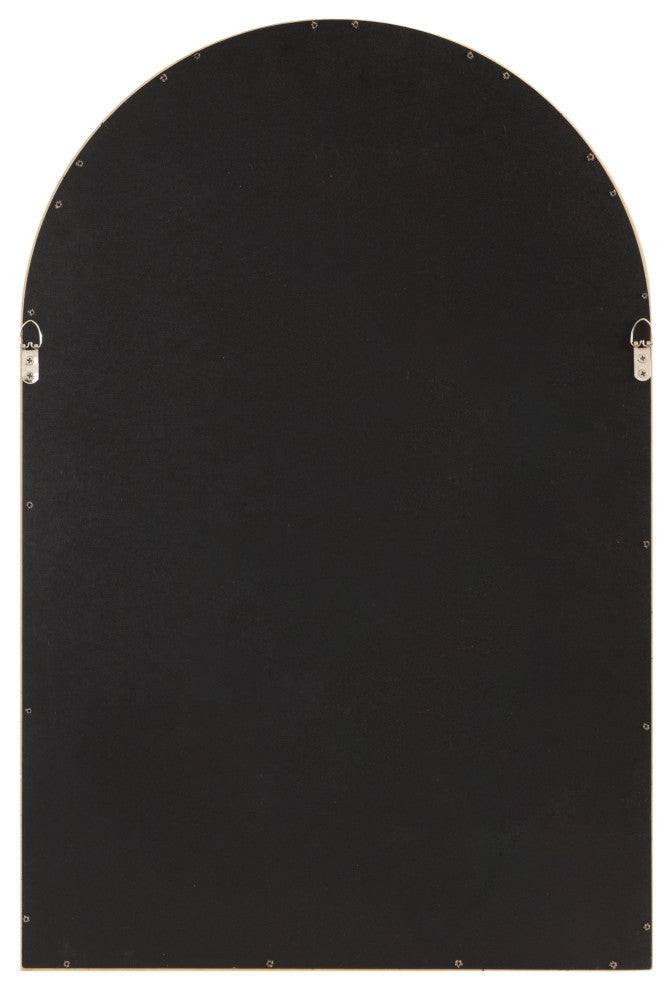 Hutton Wood Framed Arch Mirror, Natural, 20"x30"