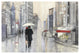 "Spring Rain New York Crop" Digital Paper Print by Julia Purinton, 32"x22"