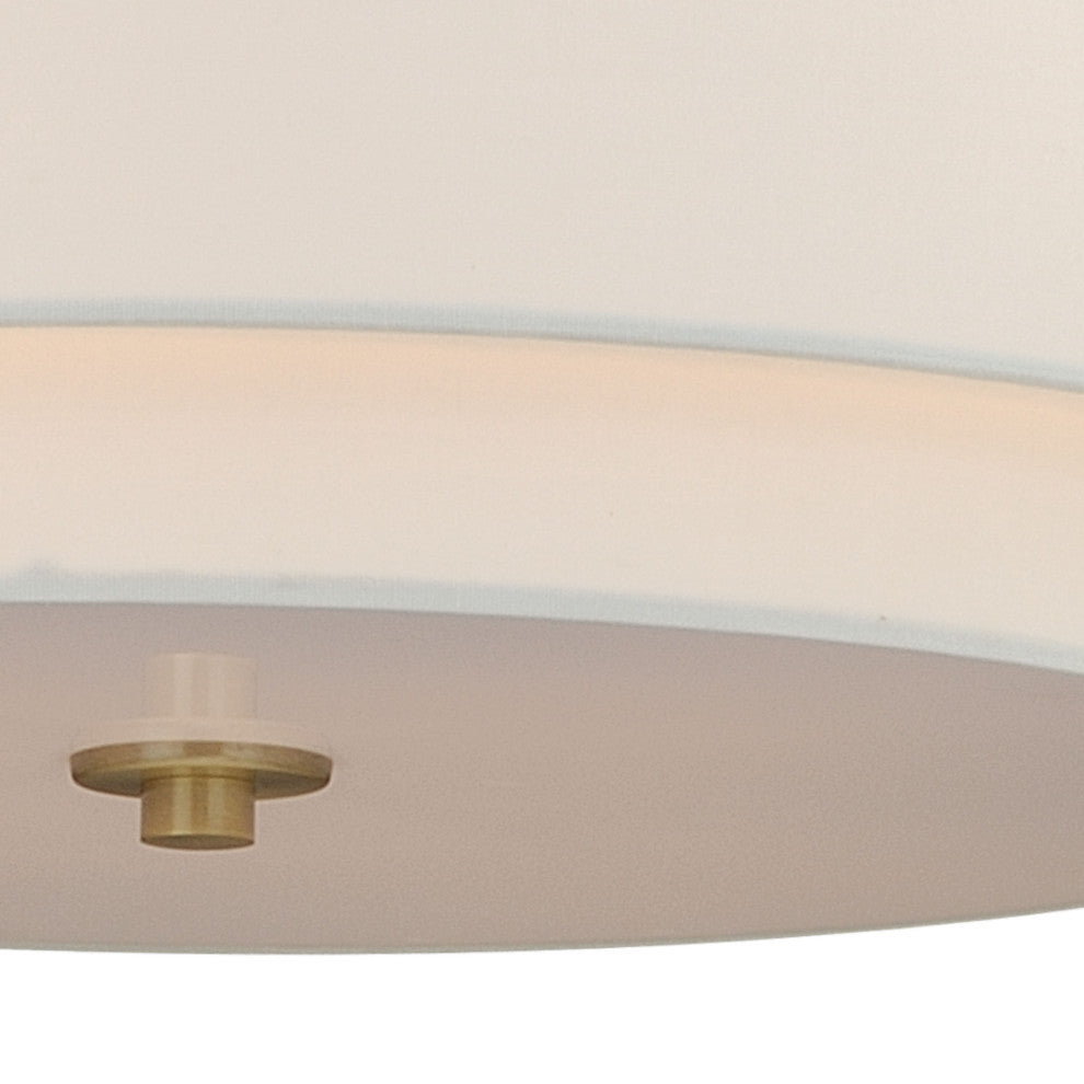 Burnaby 4-Light Pendant, Matte Brass
