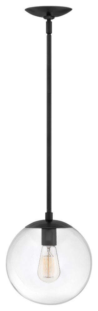 Hinkley Lighting 3747 Warby 1 Light 10"W Globe Pendant - Polished Antique