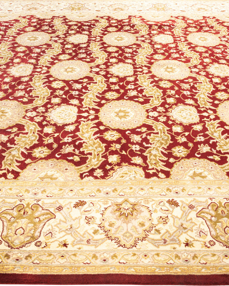 Myanaung One-of-a-Kind Hand-Knotted Area Rug Red, 8'0"x10'1"