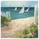 "Regatta II Square" Digital Paper Print by Julia Purinton, 32"x32"