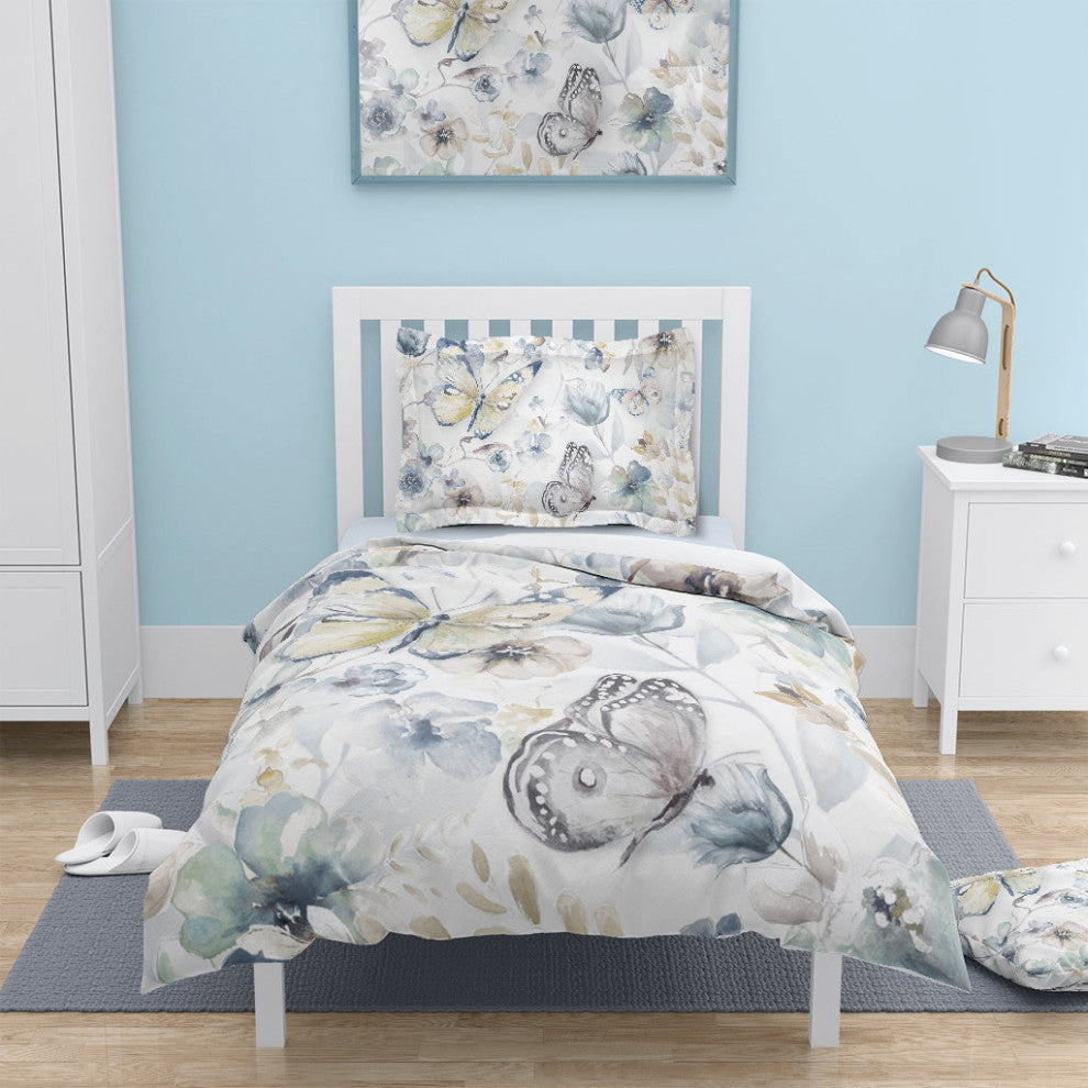 Wildflower Butterfly Comforter