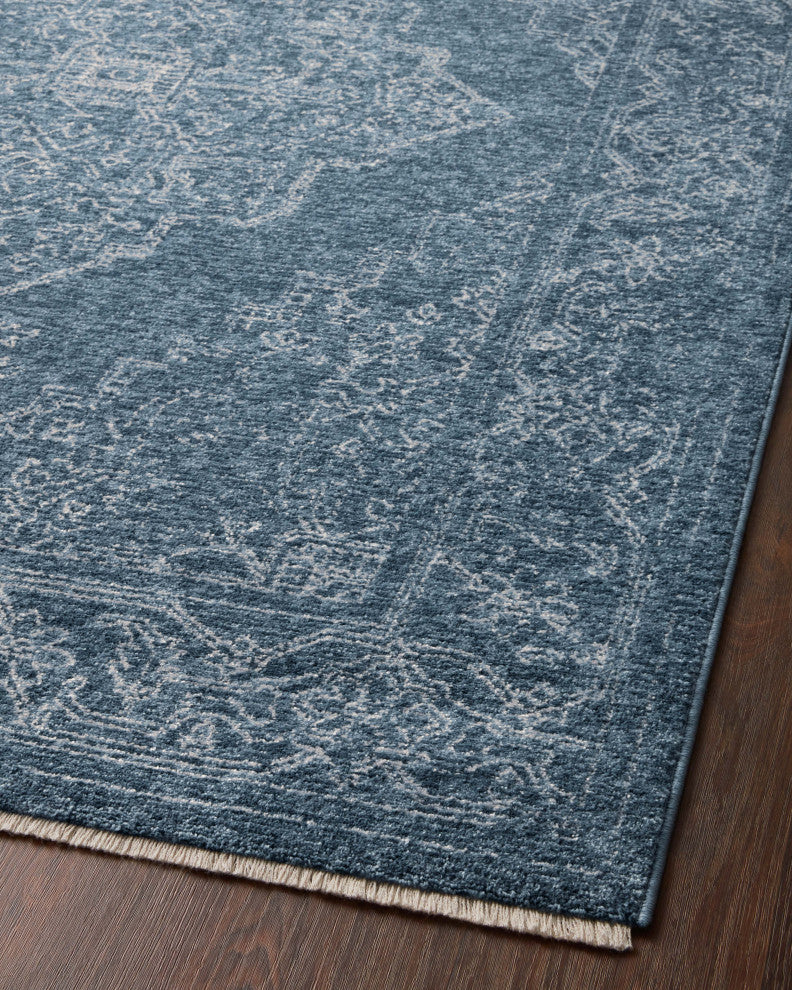 Loloi II Vance Denim / Dove 2'-7" X 10'-0" Area Rug