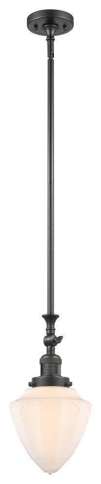 Innovations 206-OB-G661-7-LED 1 Light Mini Pendant, Oil Rubbed Bronze