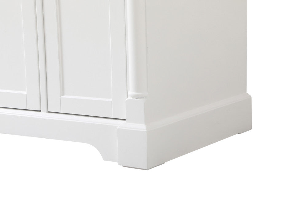 Home Living 48" Single Bathroom Vanity, White