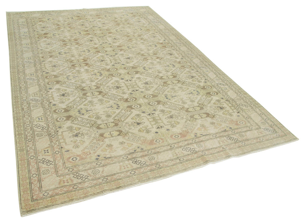 Rug N Carpet - Hand-knotted Anatolian 6' 5'' x 9' 8'' Decorative Area Rug