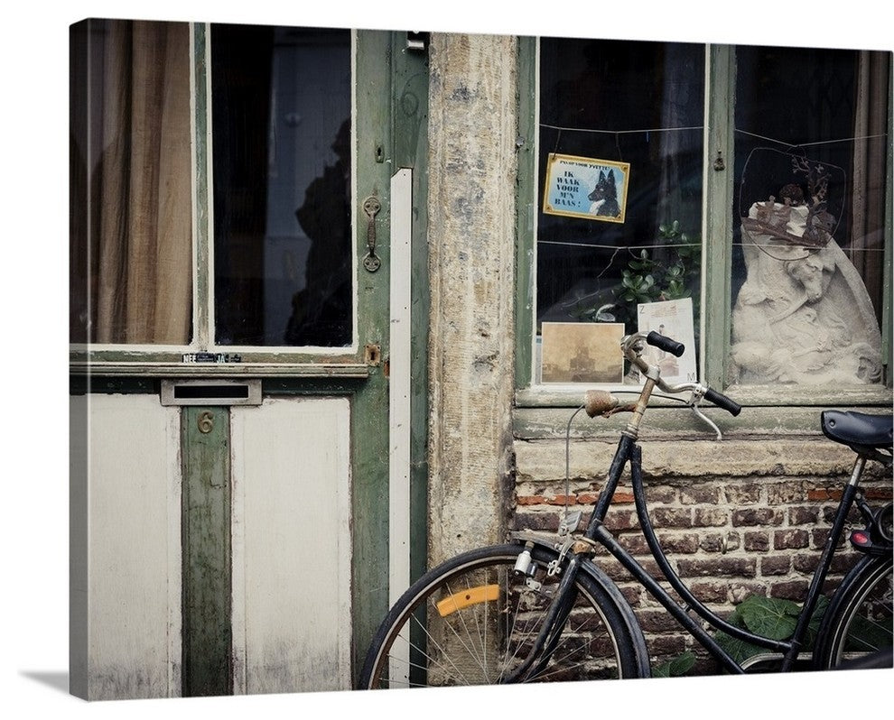 "Beware of the Dog" Wrapped Canvas Art Print, 24"x18"x1.5"