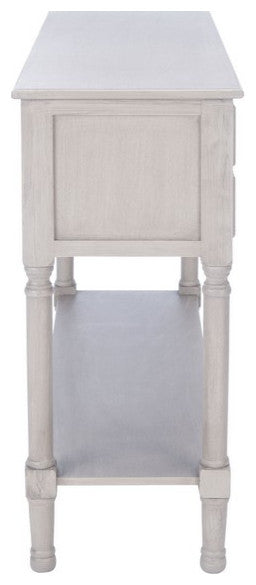 Safavieh Haines 4 Drawer Console Table, Greige