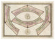 "Globo Terrestre (Ring Sheet), 1792" Print by Giovanni Maria Cassini, 42"x30"