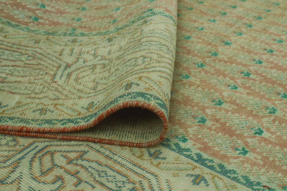 Semi-Antique Lila Rust/Ivory Rug, 7'0x10'0