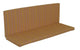Full Bench Cushion, Orange Stripe, 6 Foot