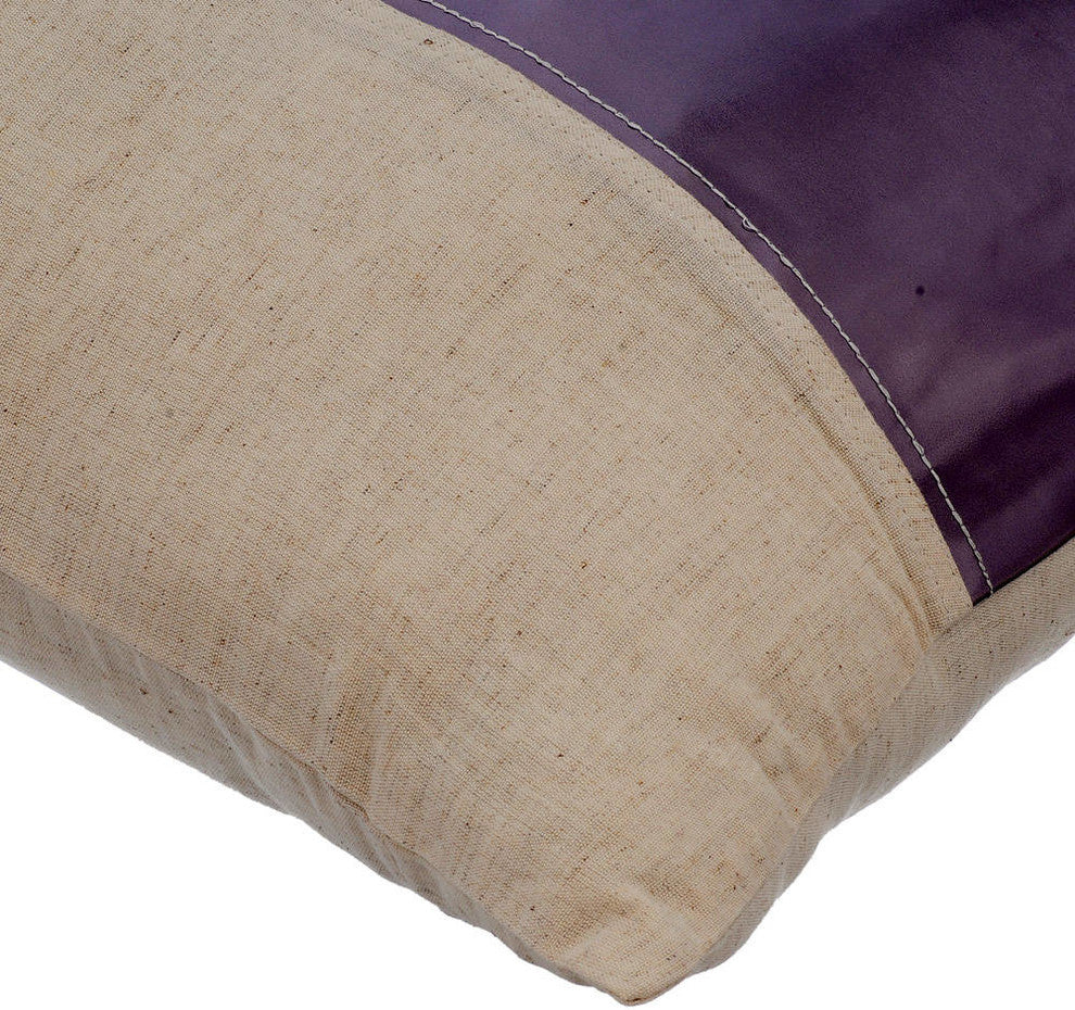 Gray Decorative Pillow Covers 12"x12" Faux Leather, Better Half Charcoal Silver