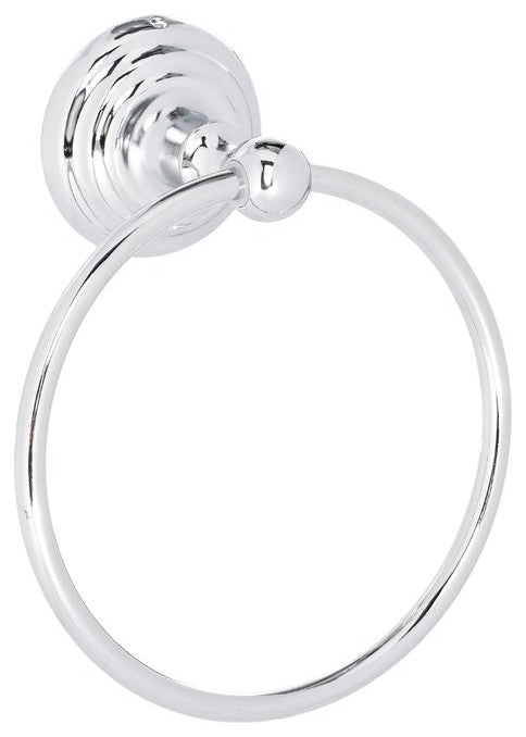 Chrome Plated Zinc Alloy Towel Ring