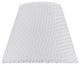 32175 Hardback Empire Shape Spider Lamp Shade, Off-White, 9" wide, 5"x9"x7"