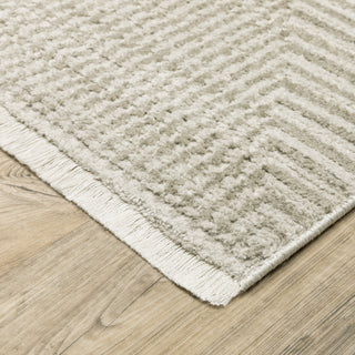 Oriental Weavers Bauer 4150E Geometric Rug, Beige, 3'10"x5'5"