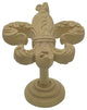 Fleur de Lis Medallion Drapery Holdback, Cottage