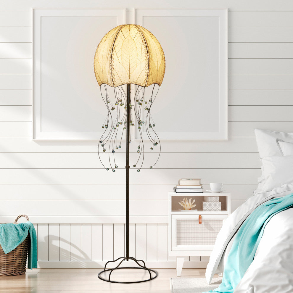 Jellyfish Floor Lamp, Natural