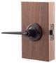 Scandinavian Style Privacy Lever, Tuscan Bronze