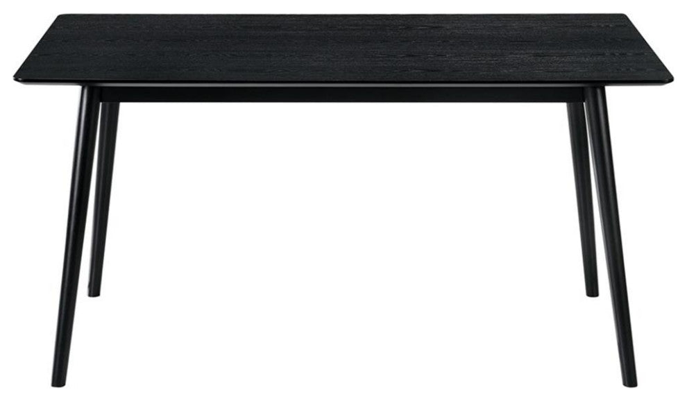 Armen Living Westmont and Talulah 5-Piece Modern Wood Dining Set in Gray/Black