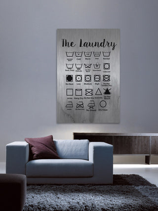 "The Laundry" Painting Print on Brushed Aluminum