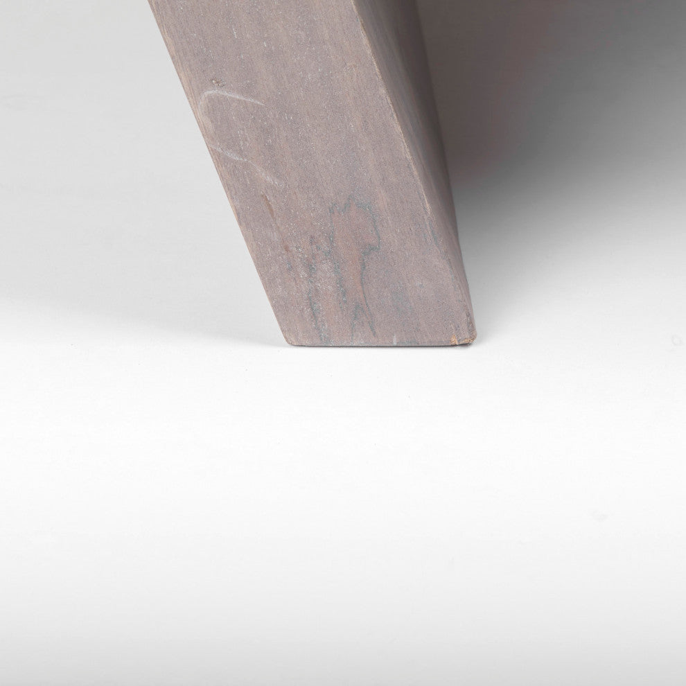 Elaine II Light Brown Solid Wood Coffee Table