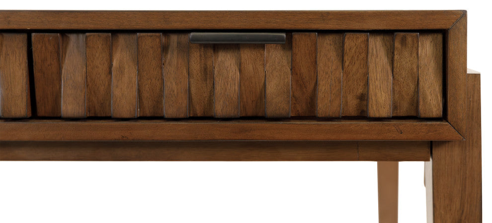 Mid-century Modern Writing Desk, Office Desk, Brown