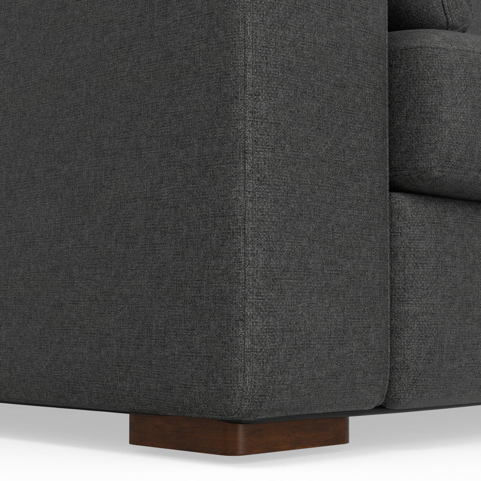 Charlie Right-Facing Sectional in Tightly Woven Performance Fabric
