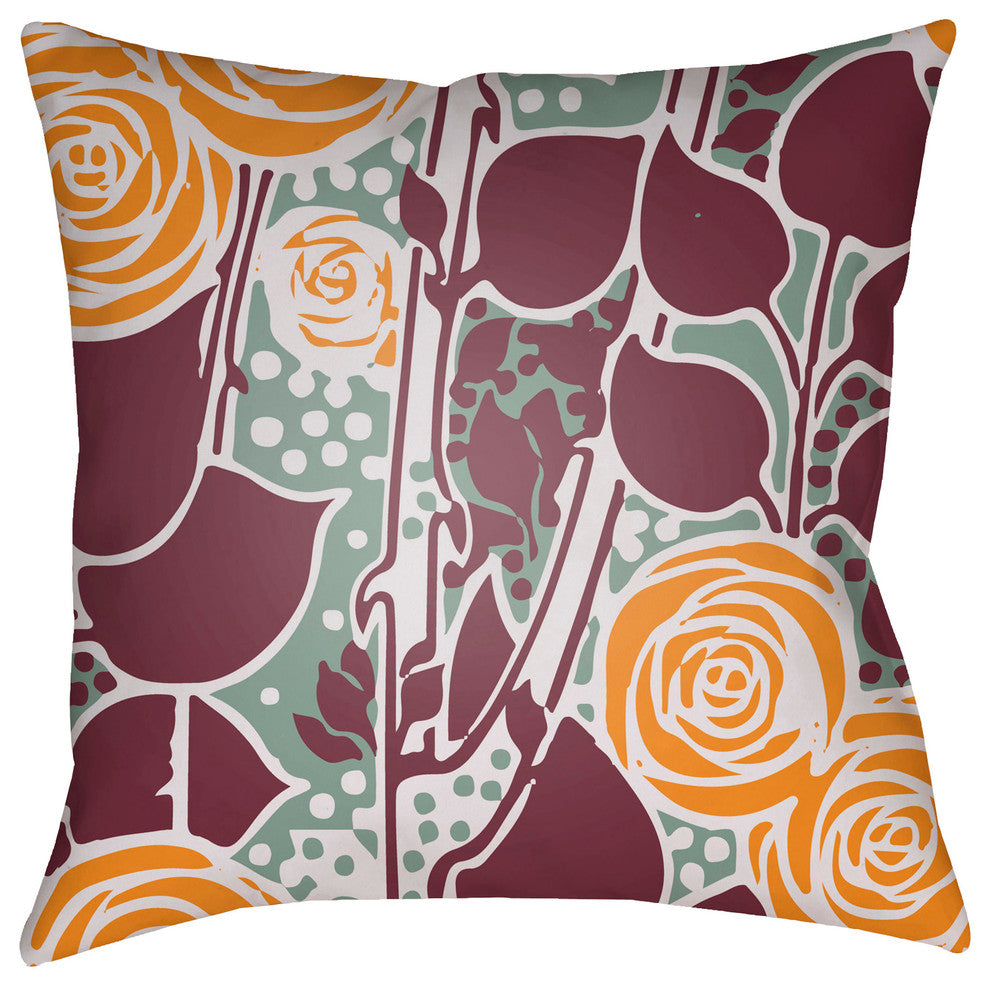Chinoiserie Floral, 20x20x4 Pillow