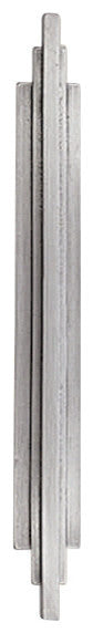 Skyline 18" Entryway Door Pull, Polished Pewter