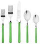 Fantasia Flatware Set, Apple Green, 20 Pcs.