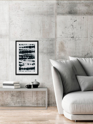 "Disintegration" Framed Painting Print, 16"x24"