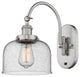 Bell Sconce, Brushed Satin Nickel, Seedy, Seedy