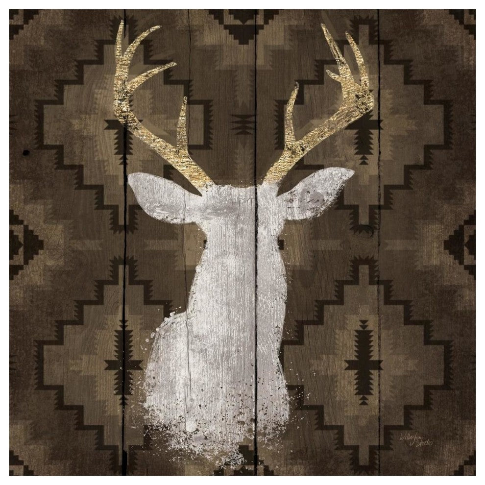 "Precious Antlers I" Digital Paper Print by Wellington Studio, 38"x38"