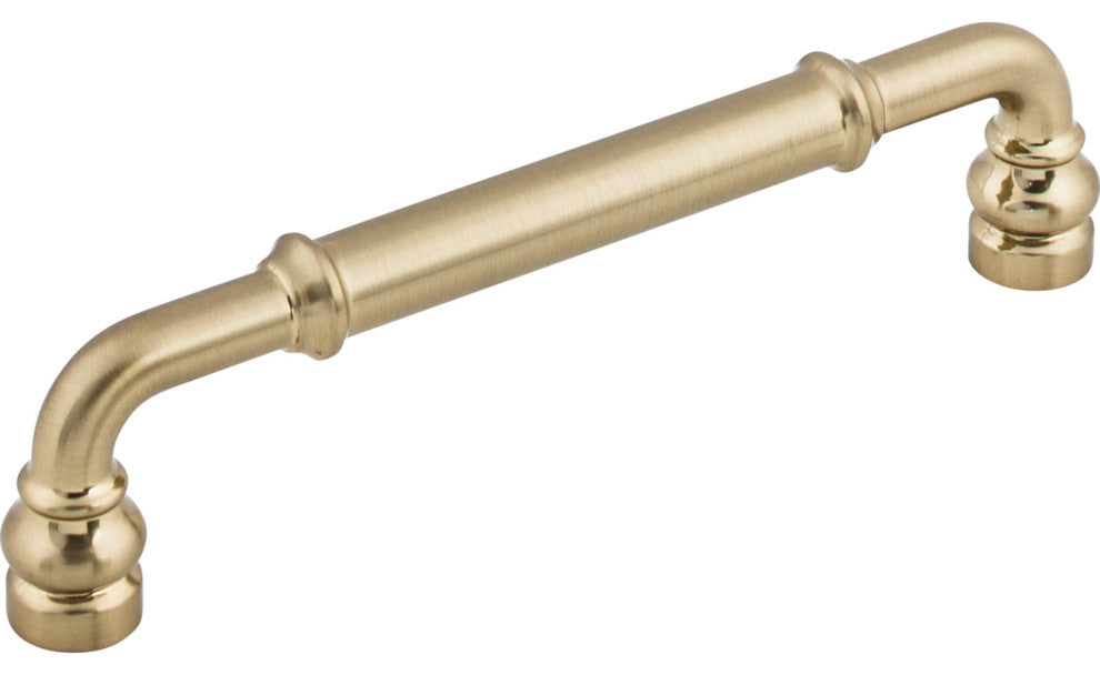 Top Knobs TK884 Brixton 5-1/16 Inch Center to Center Handle - Honey Bronze