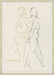 Gestural Figures 1, Giclee Reproduction Artwork