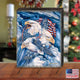 Allegiance American Patriotic Eagles Wooden Wall Art, Medium 18x12