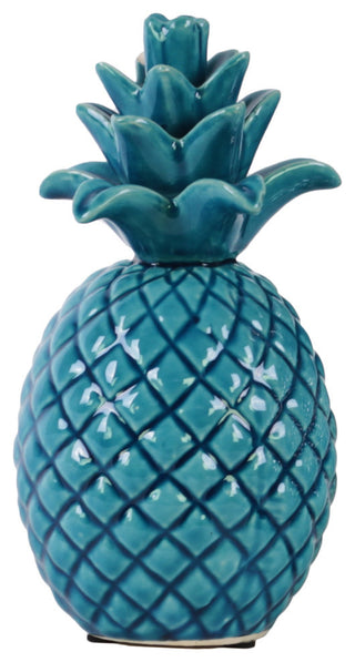 Ceramic Figurine, Coated Blue