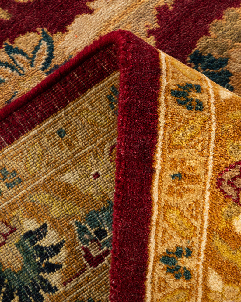 Mogul, One-of-a-Kind Hand-Knotted Area Rug, Red, 8' 1" x 10' 4"