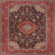 Ahgly Company Indoor Square Traditional Area Rugs, 3' Square