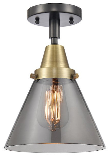INNOVATIONS LIGHTING 447-1C-BAB-G43-LED Large Cone Flush Mount