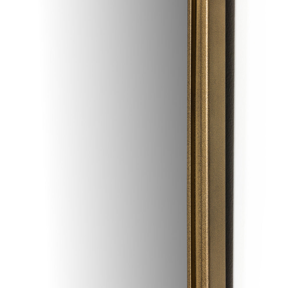 Effie Mirror, Raw Antique Brass Iron