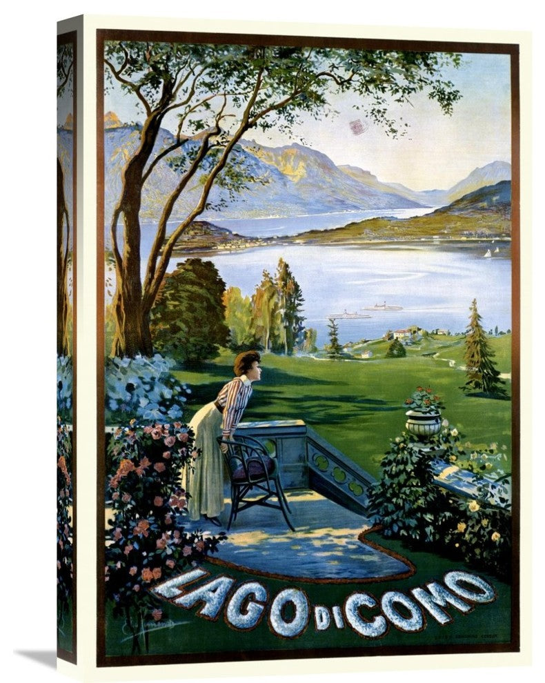 "Lago di Como" Artwork, 15"x22"