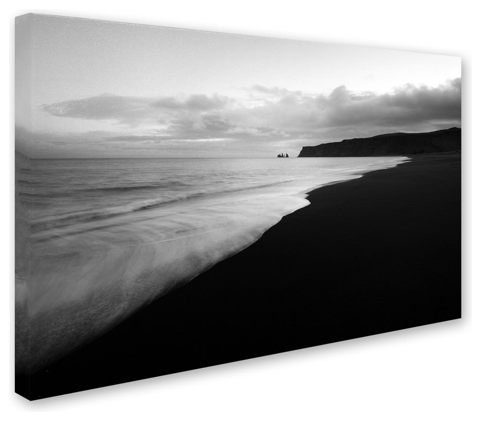 Philippe Sainte-Laudy 'On the Black Beach' Canvas Art