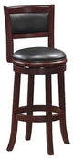 24" Augusta Swivel Stool, Cherry