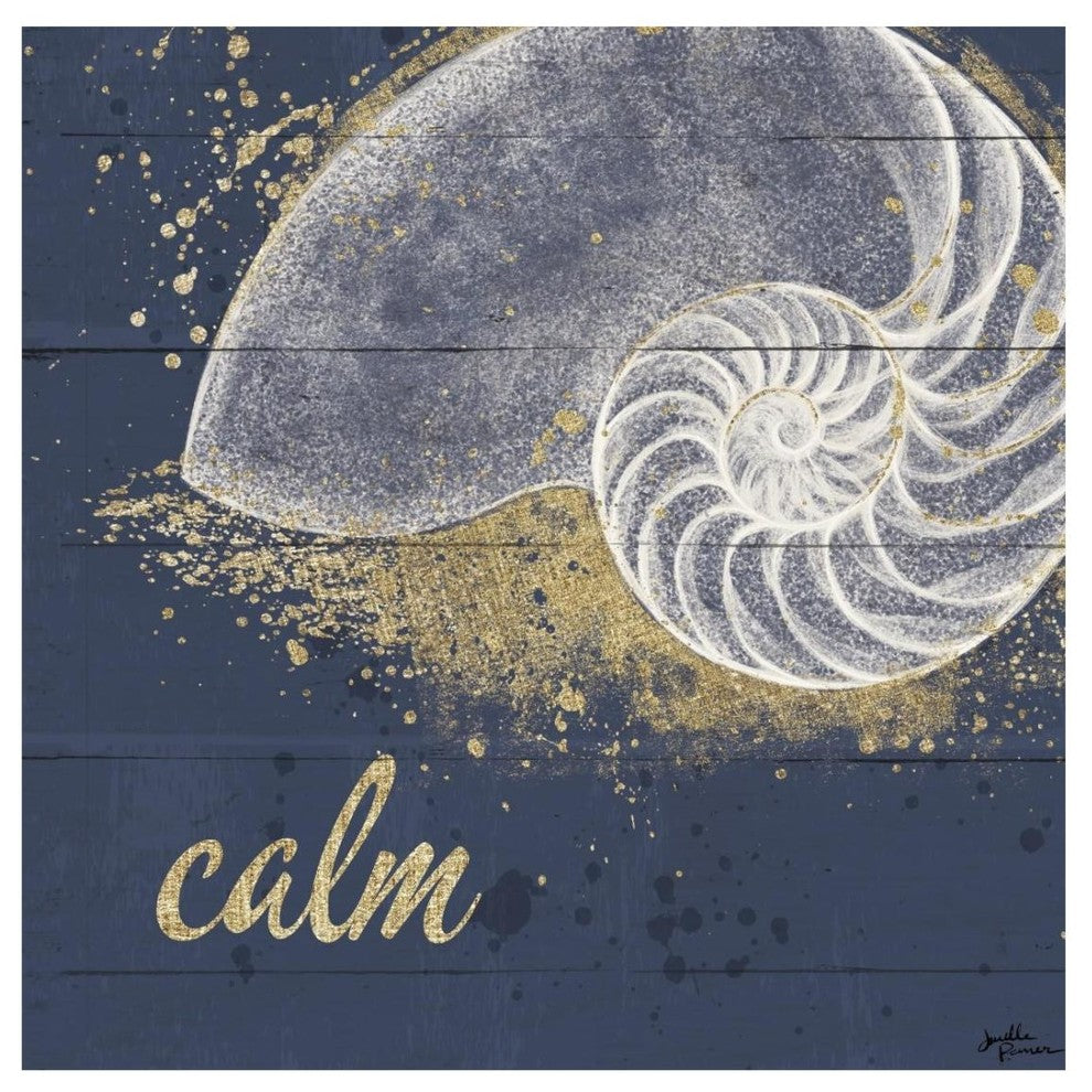 "Calm Seas IX" Digital Paper Print by Janelle Penner, 26"x26"